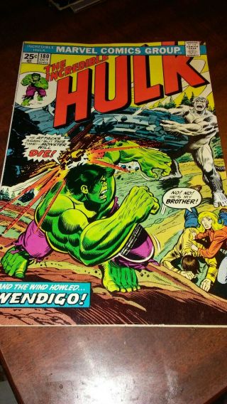 Incredible Hulk 180 And Hulk 182