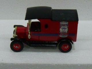 Matchbox Yesteryear Pre Pro Ford T Red Body Decal Goanna Liniment Ex Employee
