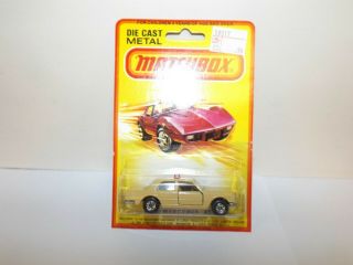 Matchbox S/f No.  56 C Mercedes 450 Sel Taxi In 1980 Blister Pack