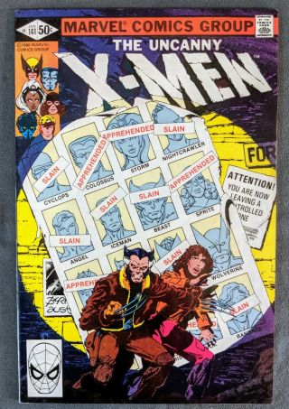 X - Men 142 Death Of Wolverine,  Storm & Colossus Days Of Future Past