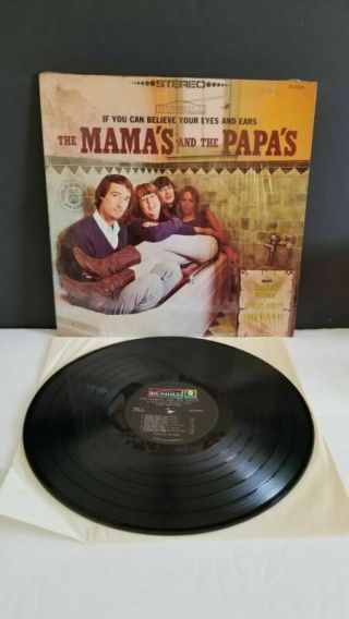 The Mamas And The Papas If You Can Believe Your Eyes And Ears Lp Nr.  Mt