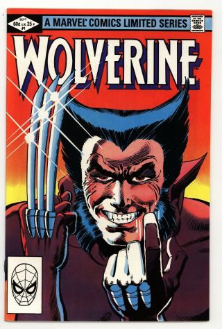 Wolverine 1 Nm - 9.  2 1982 Limited Series Frank Miller Chris Claremont Classic