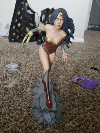 Wonder Woman Statue Fantasy Figure Gallery DC Comics By Luis Royo Yamato USA 2
