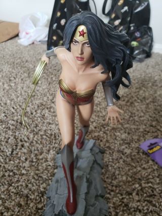 Wonder Woman Statue Fantasy Figure Gallery DC Comics By Luis Royo Yamato USA 3
