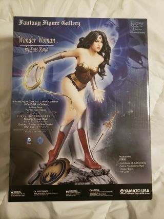 Wonder Woman Statue Fantasy Figure Gallery DC Comics By Luis Royo Yamato USA 8