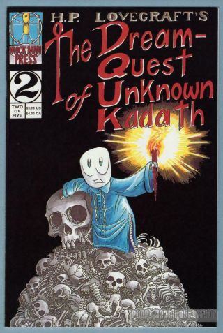 Dream - Quest Of Unknown Kadath 2 Comic Jason Thompson H.  P.  Lovecraft Comix 1998