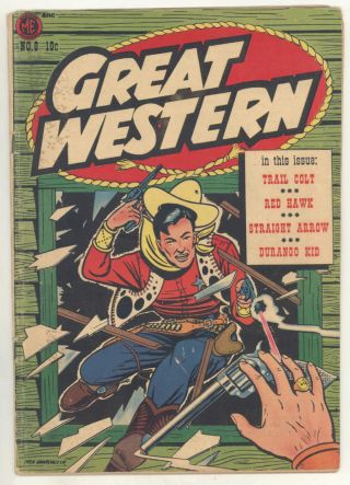 1953 Great Western 8 (1) Comic Book.  Powell,  Meagher,  Guardineer.