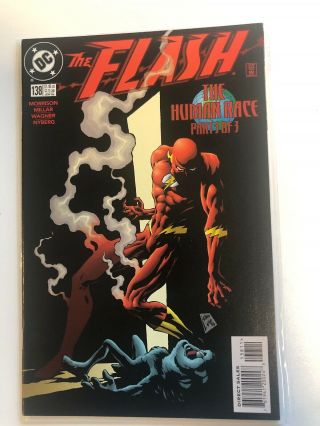 Flash 138 (dc Comics) 1st App Black Flash Cw 1998 Millar Morrison