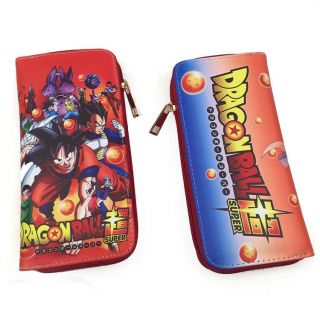 Dragon Ball Z Goku Saiyan Unisex Long Wallet Purse Handbag Gift