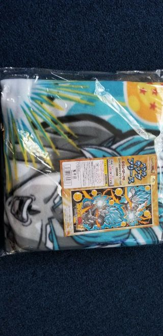 Dragon Ball Z Blanket 100 Authentic Extremely Rare 2