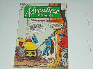 Adventure 249 Comic (fn) 1958 Superboy