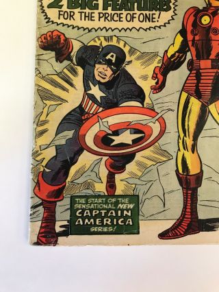 Tales Of Suspense 59 Marvel Comics 1964 Iron Man Captain America Classic Cover 4