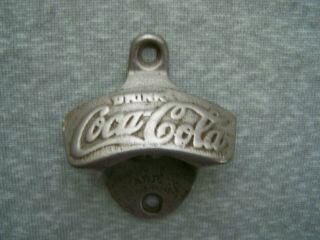 Vintage Starr X Coca Cola Coke Wall Mount Bottle Opener 22 Usa