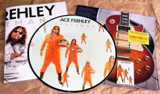 Ace Frehley Spaceman Rsd 2019 Ltd Ed Picture Disc Vinyl Lp W/poster & Card Kiss