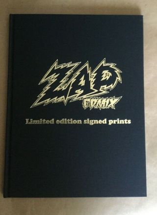 Complete Zap Deluxe Box With Signed Prints 105/250