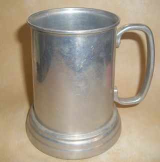 Vintage Schlitz Aluminum Beer Mug,  Tankard,  Stein With Hidden Message On Bottom