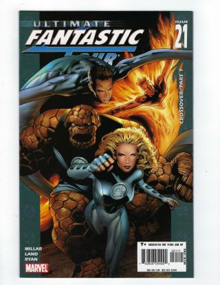 Ultimate Fantastic Four 21 Regular Cover Nm 1st Marvel Zombies