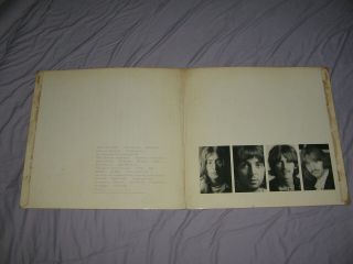 THE WHITE ALBUM by THE BEATLES (1968) EMI / APPLE VINYL DBLE LP ALBUM No.  10098 5