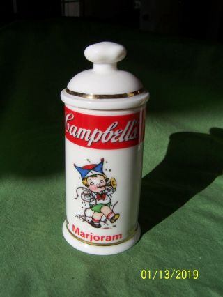 Danbury - Campbell Soup Spice Jar - Marjoram - - 1995