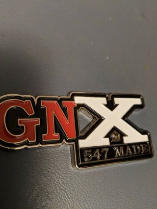 87 1987 Grand National Gnx Keychain (e6)