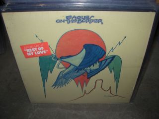 Eagles / Glenn Frey On The Border (rock) Asylum Sterling - Sticker -