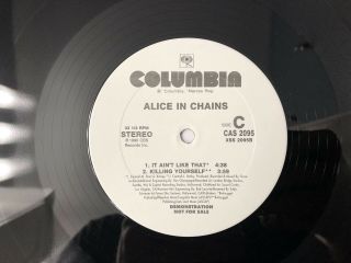 Alice In Chains - WE DIE YOUNG - Promo 12” EP Vinyl LP - Columbia CAS 2095 8