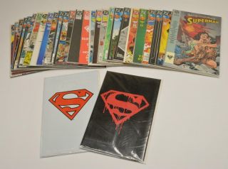 Set (29) Death Of Superman,  Funeral Friend,  Reign Of Superman,  75 & 500