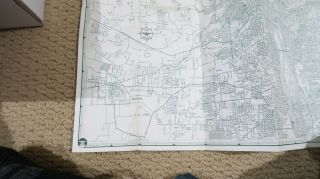 Two Vintage Flying A Gas Road Maps of Portland and Seattle Circa 1960s 4