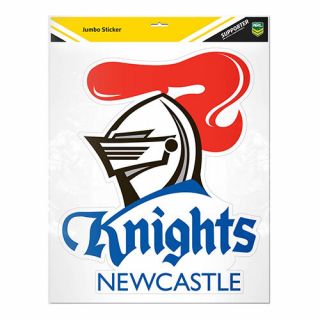 Big Jumbo Nrl Newcastle Knights Car Wheelie Bin Shed Window Sticker Man Cave