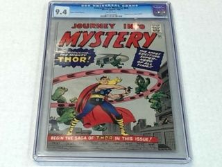 Journey Into Mystery 83 (golden Record Reprint - 1966) Cgc 9.  4 Nm - 1st Thor