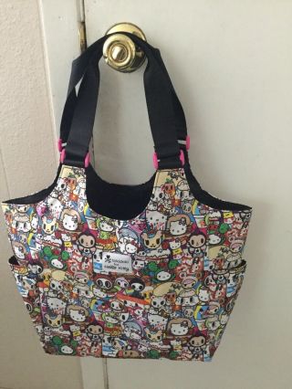 Nwot Tokidoki For Hello Kitty Sanrio Large Tote Bag Limited Edition