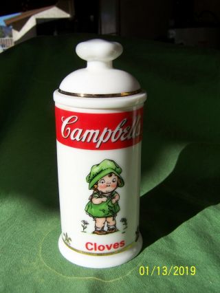 Danbury - Campbell Soup Spice Jar - Cloves - - 1995