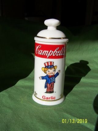 Danbury - Campbell Soup Spice Jar - Garlic - - 1995