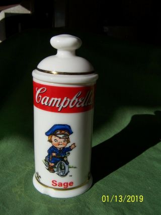 Danbury - Campbell Soup Spice Jar - Sage - - 1995