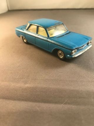 Vintage Corgi Toys Chevrolet Corvair Blue