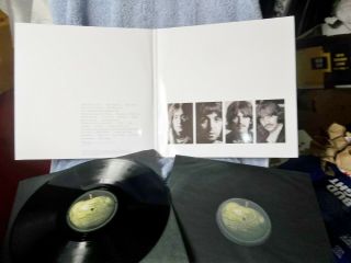 The Beatles Double White Album Apple Label All 4 Sides Virginal