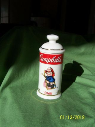 Danbury - Campbell Soup Spice Jar - Chili - - 1995