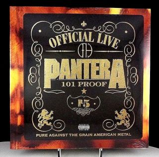 Pantera Official Live: 101 Proof,  Double Lp,  180g Vinyl,  Eastwest (2012)