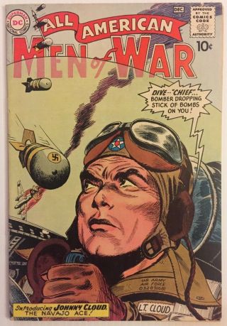 All American Men Of War 82 1st Johnny Cloud Racism Story