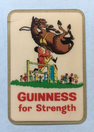 Guinness Pocket Calendar 1964,  Advertising,  Rare,  Vintage.