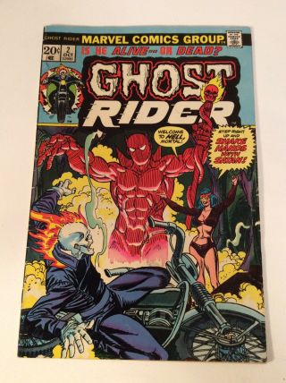 Ghost Rider 2 1st Son Of Satan 1973 Tv Hulu Show Mcu Hot Book S/h