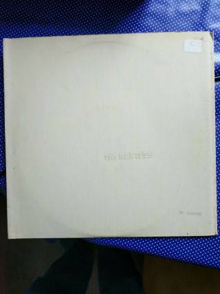 The Beatles White Album Vinyl 1976 Italian 3c 164 - 04173 Apple Records