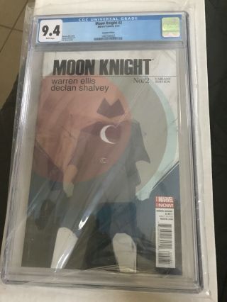 Moon Knight 2 Phil Noto Variant Cgc 9.  4 Warren Ellis Comic Book 1402180002
