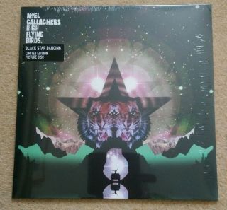 Noel Gallagher High Flying Birds.  Black Star Dancing Ep.  Picture Disc.  Rare
