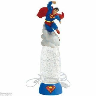 Dc Comics Superman Glitter Globe Westland Lamp 25537