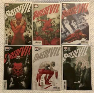 Daredevil 1 2 3 4 5 6 Set (1st Printings) Zdarsky Checchetto Marvel 2019 Nm