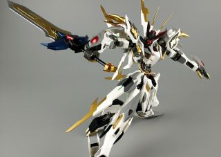 1/100 Metal Myth Barbatos Dragon King Gundam Action Figure Robot Toy Model Kit 2