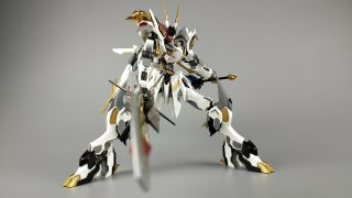 1/100 Metal Myth Barbatos Dragon King Gundam Action Figure Robot Toy Model Kit 3