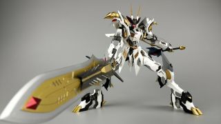 1/100 Metal Myth Barbatos Dragon King Gundam Action Figure Robot Toy Model Kit 7