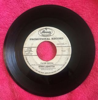 Bobby Johnston ‘cajun Queen / Sweet Molly Brown’ Ultra Rare 7” Vinyl Promo